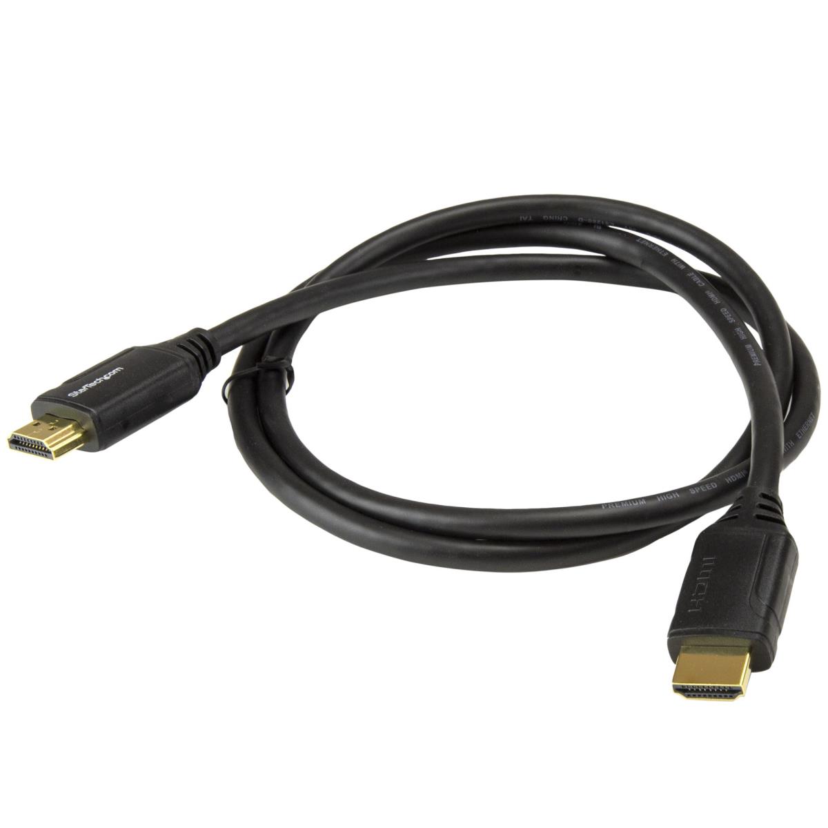 High Speed Hdmi To Hdmi Cable - Hdmi - M/m 1m Premium Certified