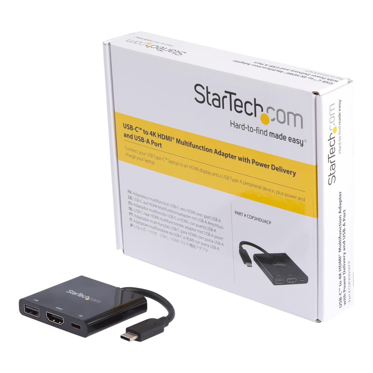 USB Type-c To Hdmi Adapter Pd&USB Port-USB-c 4k Adapter