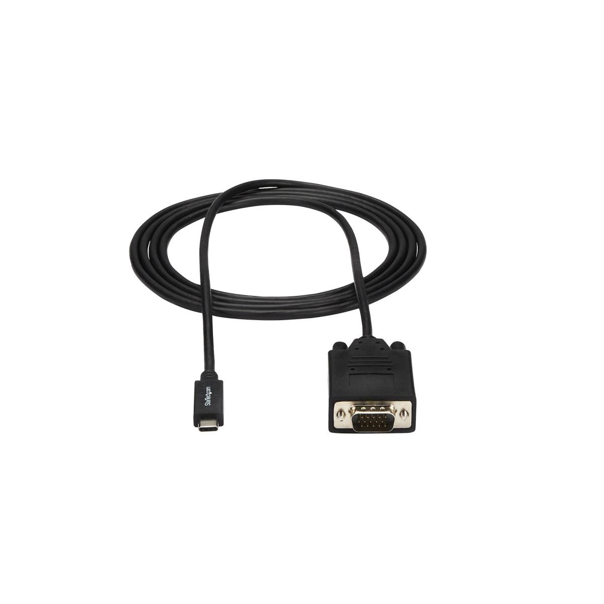 USB Type-c To Vga Adapter Cable-USB-c To Vga-1920x1200 2m