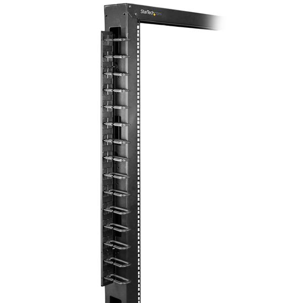 Vertical Cable Organizer With D-ring Hooks - 0u - 6ft