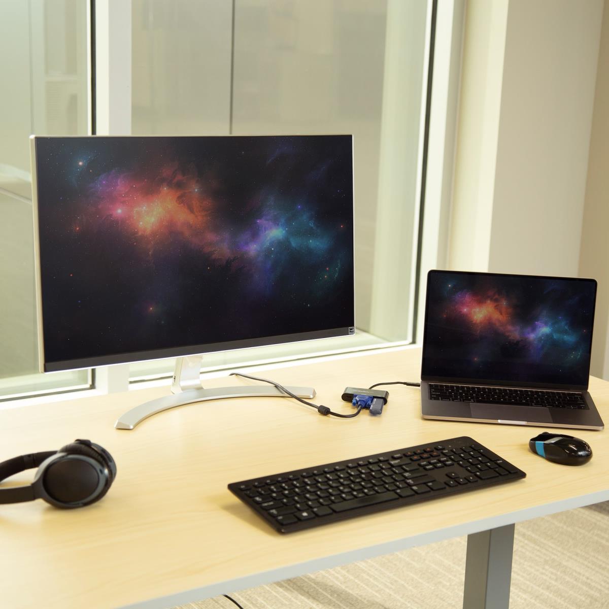 USB Type-c To Vga Adapter With Pd & USB Port - USB-c Adapter