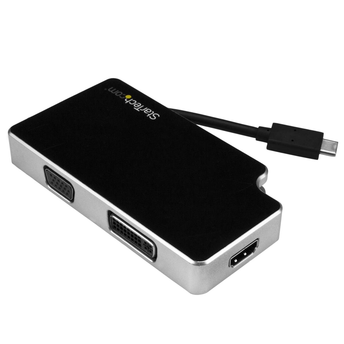 Video Converter 3-in-1 USB Type C To Vga DVI Or Hdmi-4k