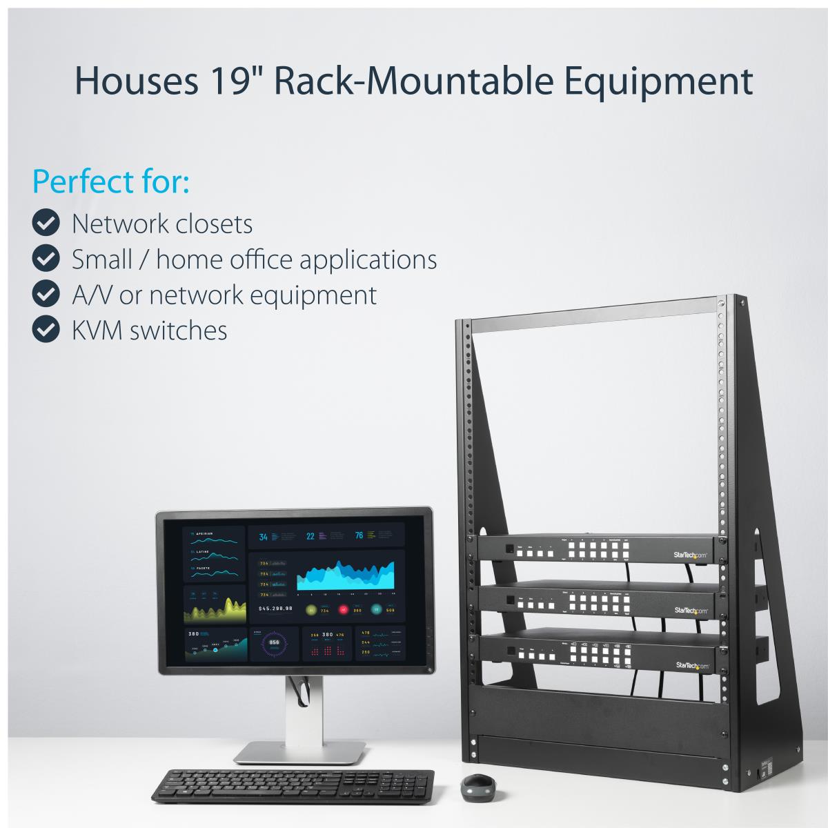 Heavy Duty 2-post Rack - 16u