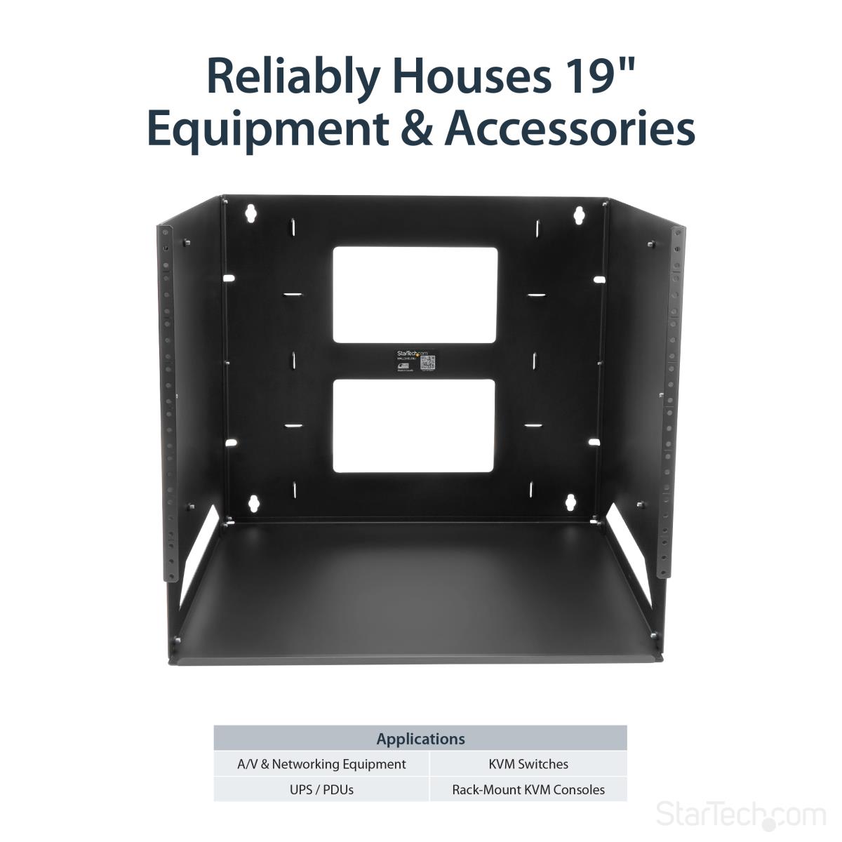 Wall-mountable Server Rack Wall Rack With Built-in Shelf 8u