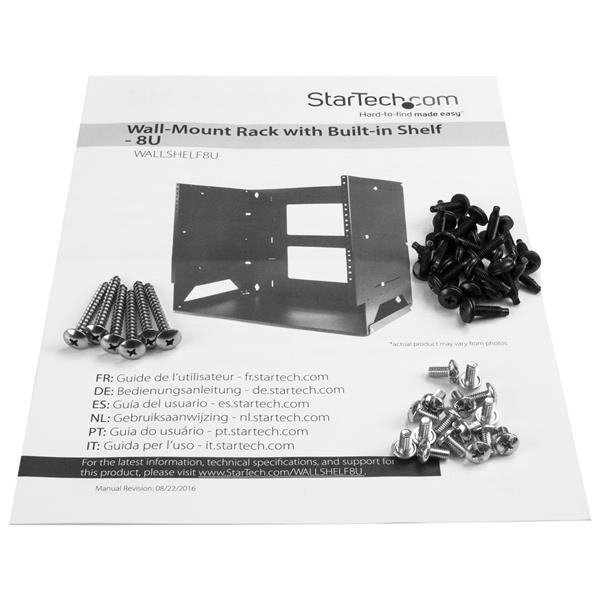 Wall-mountable Server Rack Wall Rack With Built-in Shelf 8u