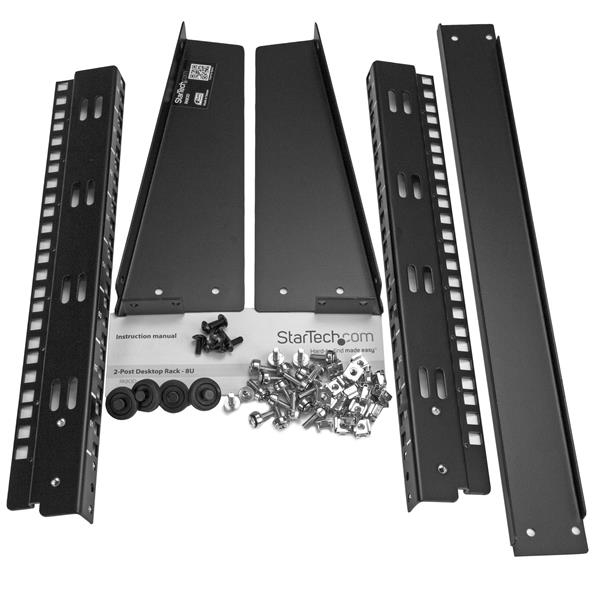 Desktop Rack 8u - 2-post Open Frame Rack