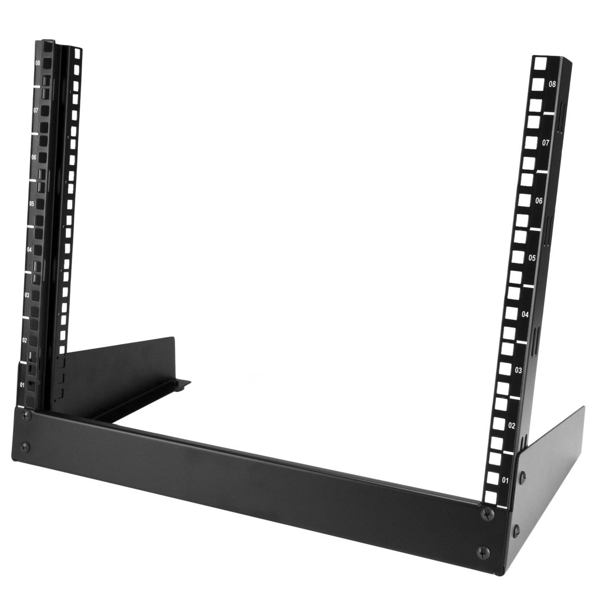 Desktop Rack 8u - 2-post Open Frame Rack