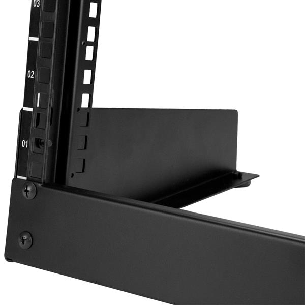 Desktop Rack 8u - 2-post Open Frame Rack