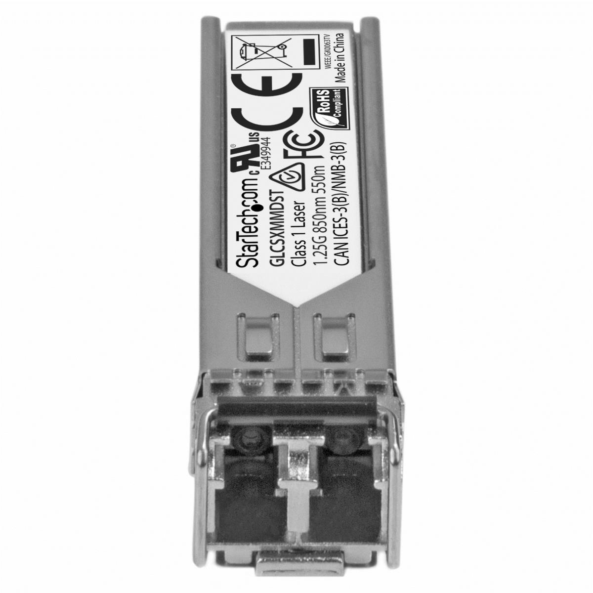 Transceiver Module - Gigabit Fiber 1000base-sx Sfp  - Cisco Glc-sx-mmd Compatible - Mm Lc - 550m