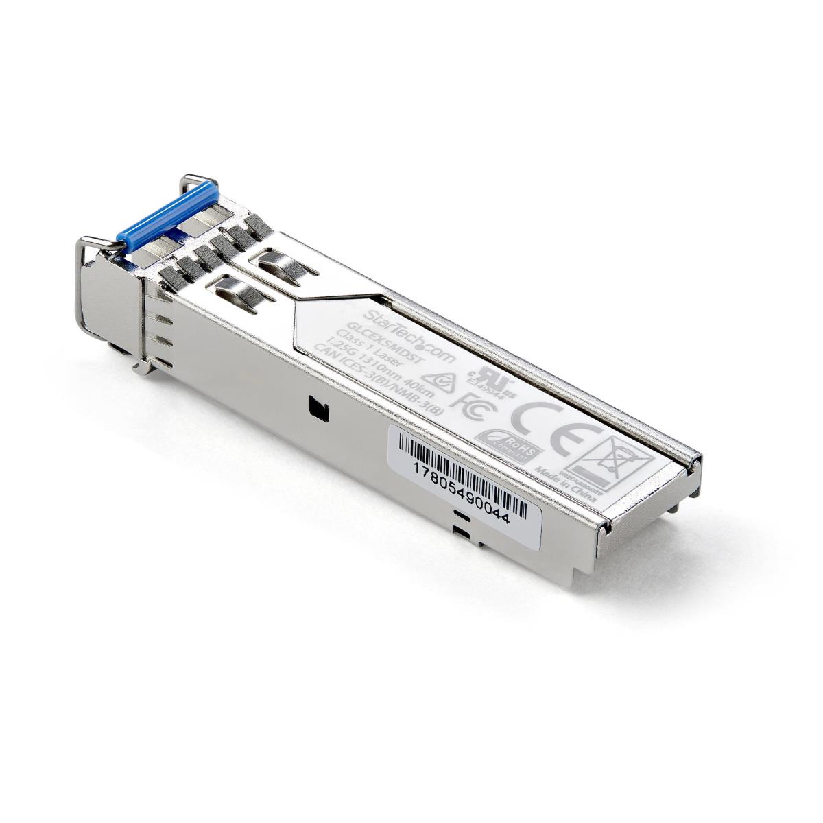 Transceiver Module - Gigabit Fiber 1000base-ex Sfp - Cisco Glc-ex-smd Compatible - Sm Lc - 40 Km