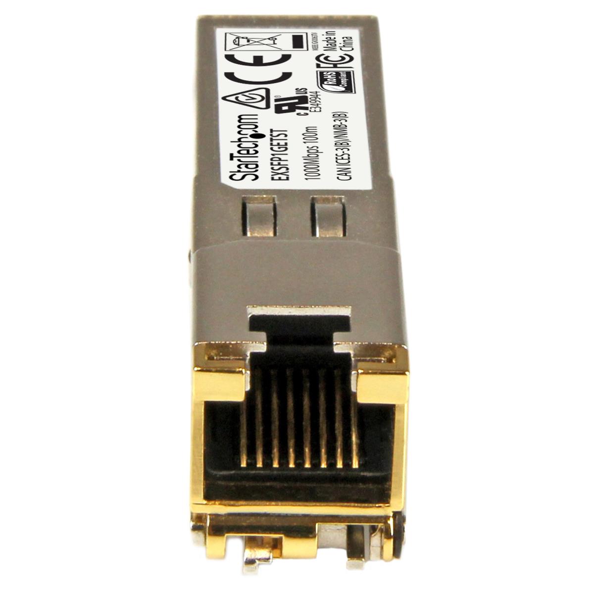 Transceiver Module - Gigabit Rj45 Copper Sfp  - Juniper Ex-sfp-1ge-t Compatible - 100m