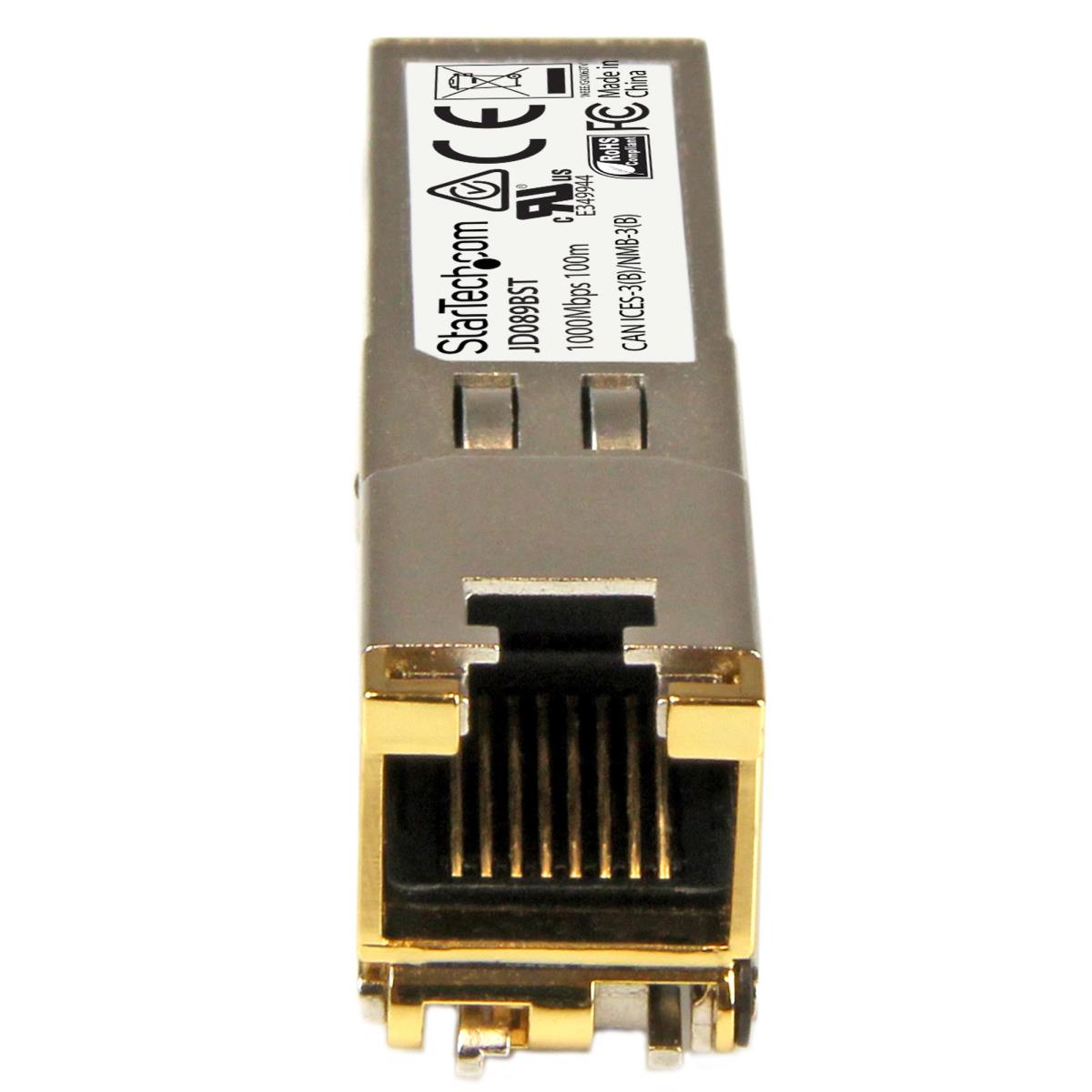 Transceiver Module - Gigabit Rj45 Copper Sfp  - Hp Jd089b Compatible - 100m