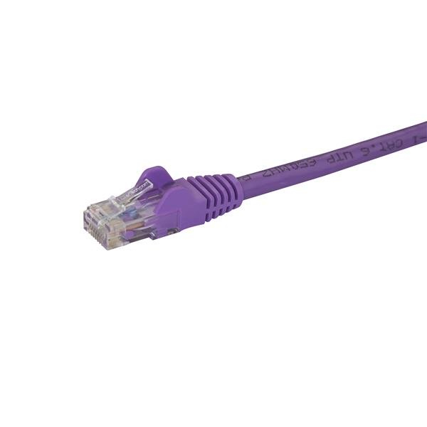 Patch Cable - CAT6 - Utp - Snagless - 3m - Purple