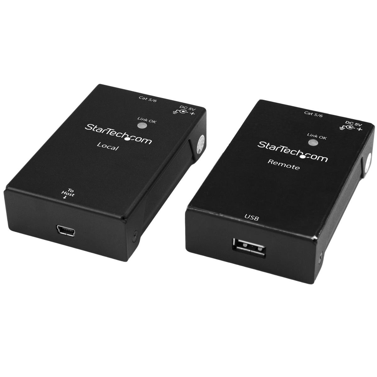USB Extender Kit 1port - USB To Ethernet Extender - USB 2.0