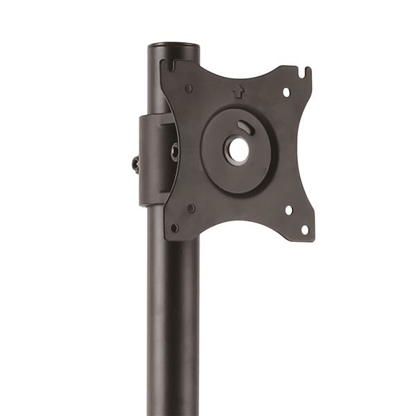 Dual Monitor Mount - Vertical For Monitors Up To 27in - Steel