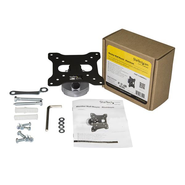 Monitor Wall Mount - Aluminum For Monitors And Tvs Up To 27in