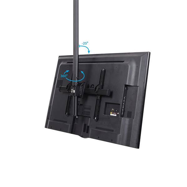 Ceiling Tv Mount For 37 To 70in Vesa Mount Tvs-short Pole Steel