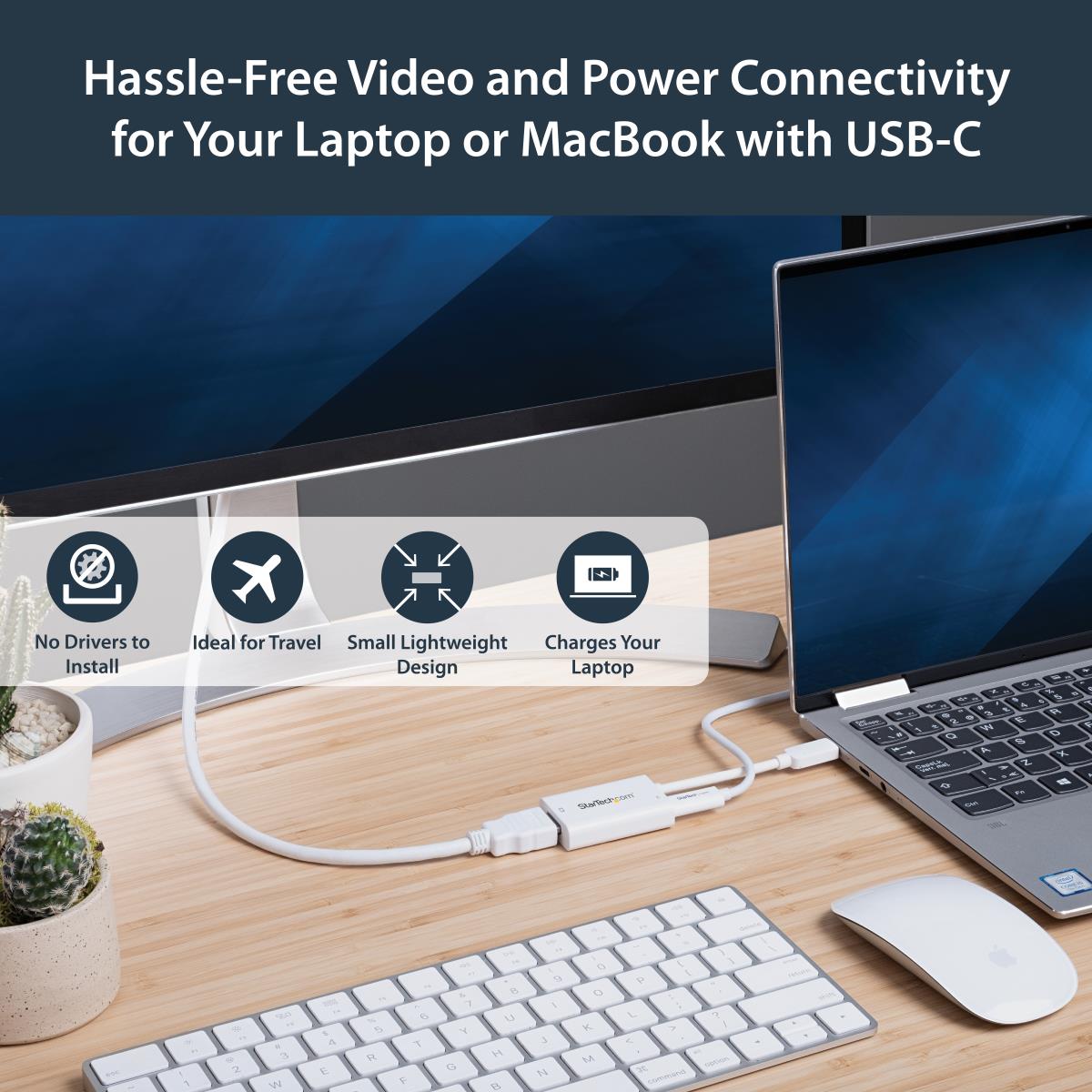 USB-c To Hdmi Adapter - 4k 60hz USB Type-c Hdmi Power Delivery