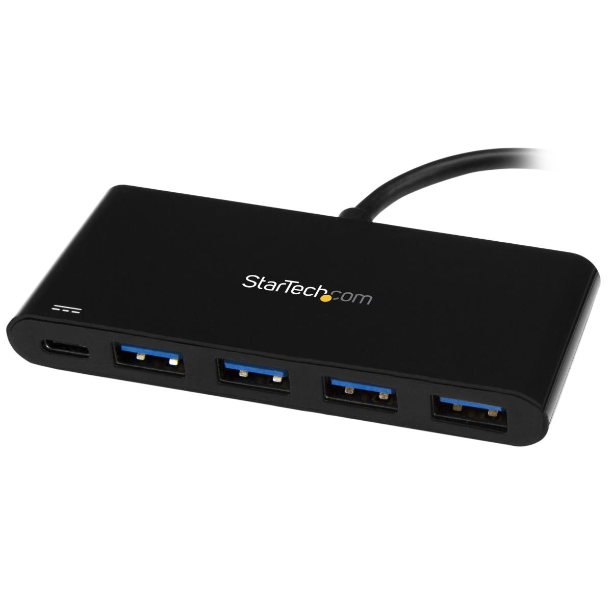 USB-c Hub With Power Delivery - USB-c To 4x USB-a - 4-port USB 3.0 Hub