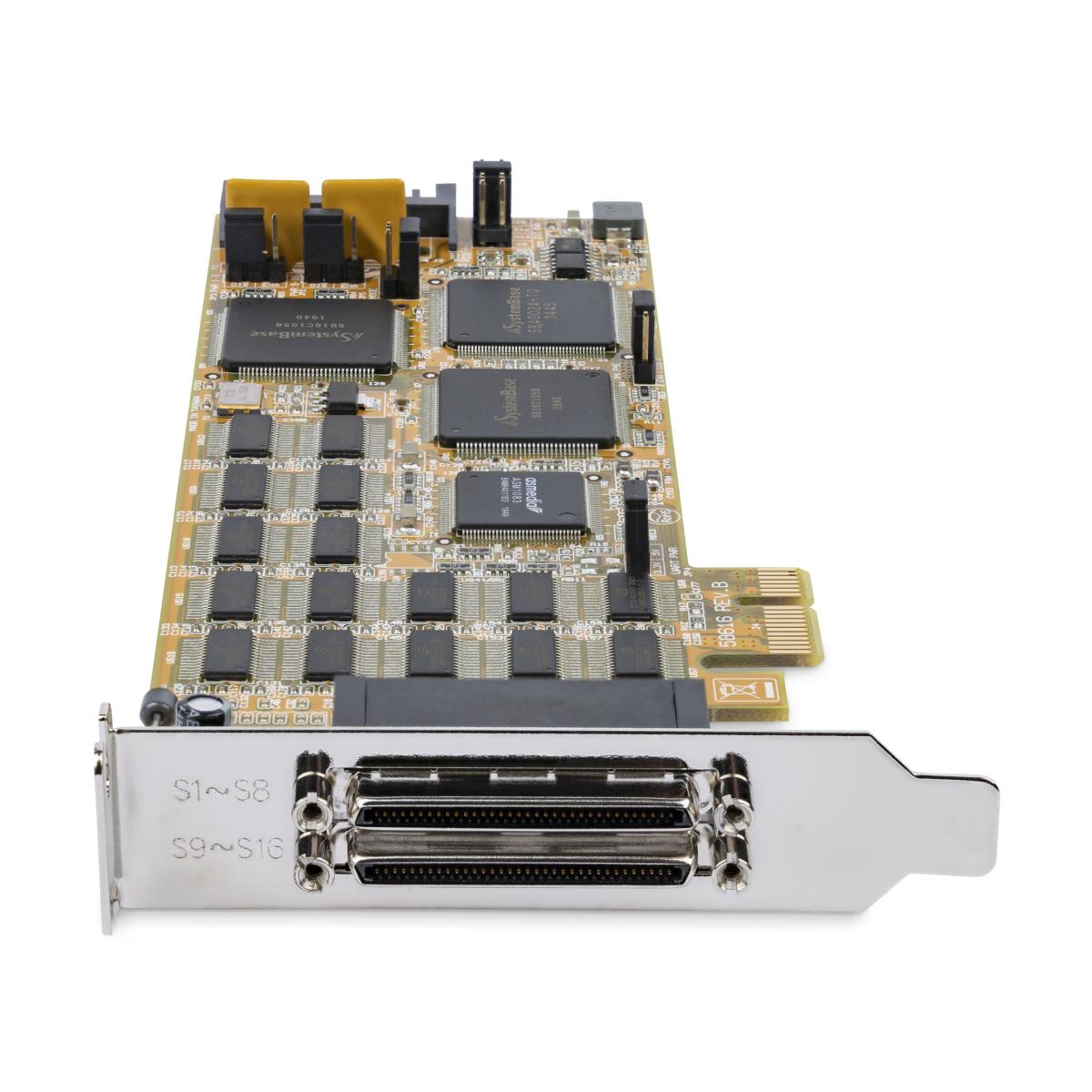 Serial Card 16-port Low-profile - Rs232 - Pci-e