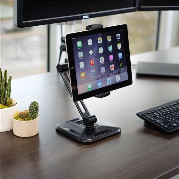 Universal Tablet Desk Stand For 4.7in-12.9in Tablets-wall Mount