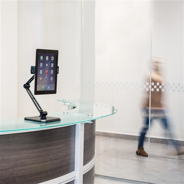 Universal Tablet Desk Stand For 4.7in-12.9in Tablets-wall Mount