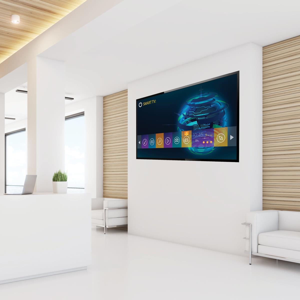 Full Motion Tv Wall Mount - For Vesa Mount Tvs 2in To 5in-steel