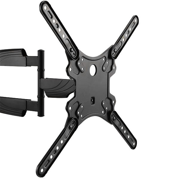 Full Motion Tv Wall Mount - For Vesa Mount Tvs 2in To 5in-steel