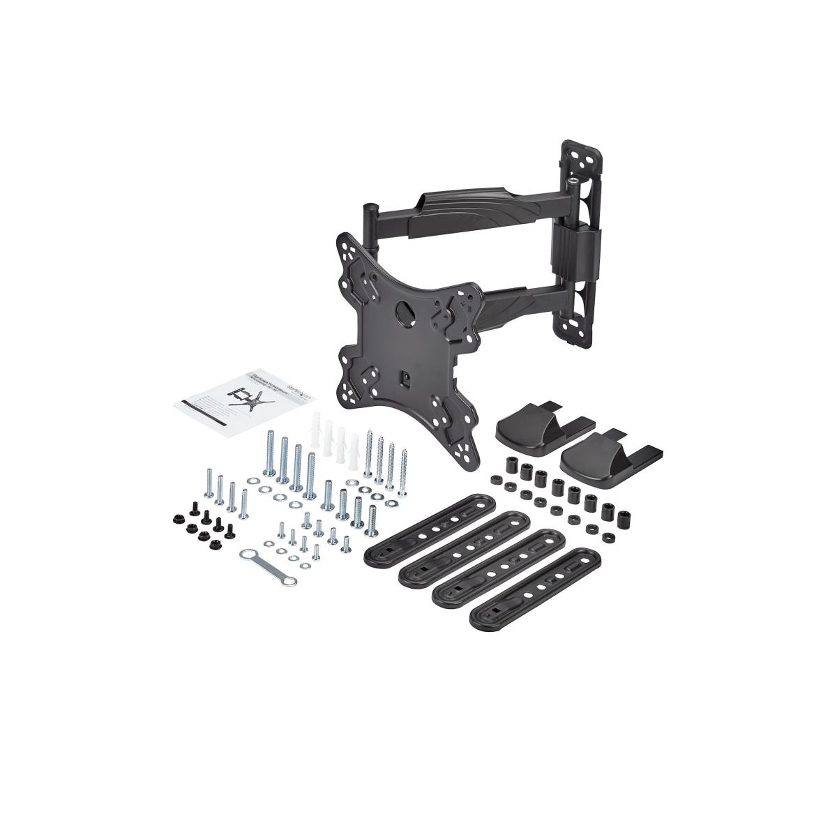 Full Motion Tv Wall Mount - For Vesa Mount Tvs 2in To 5in-steel