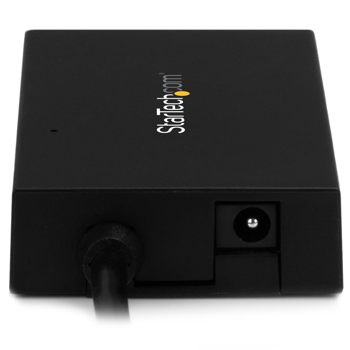 USB C Hub 4port With Power Adapter - Type C To A - USB 3.0
