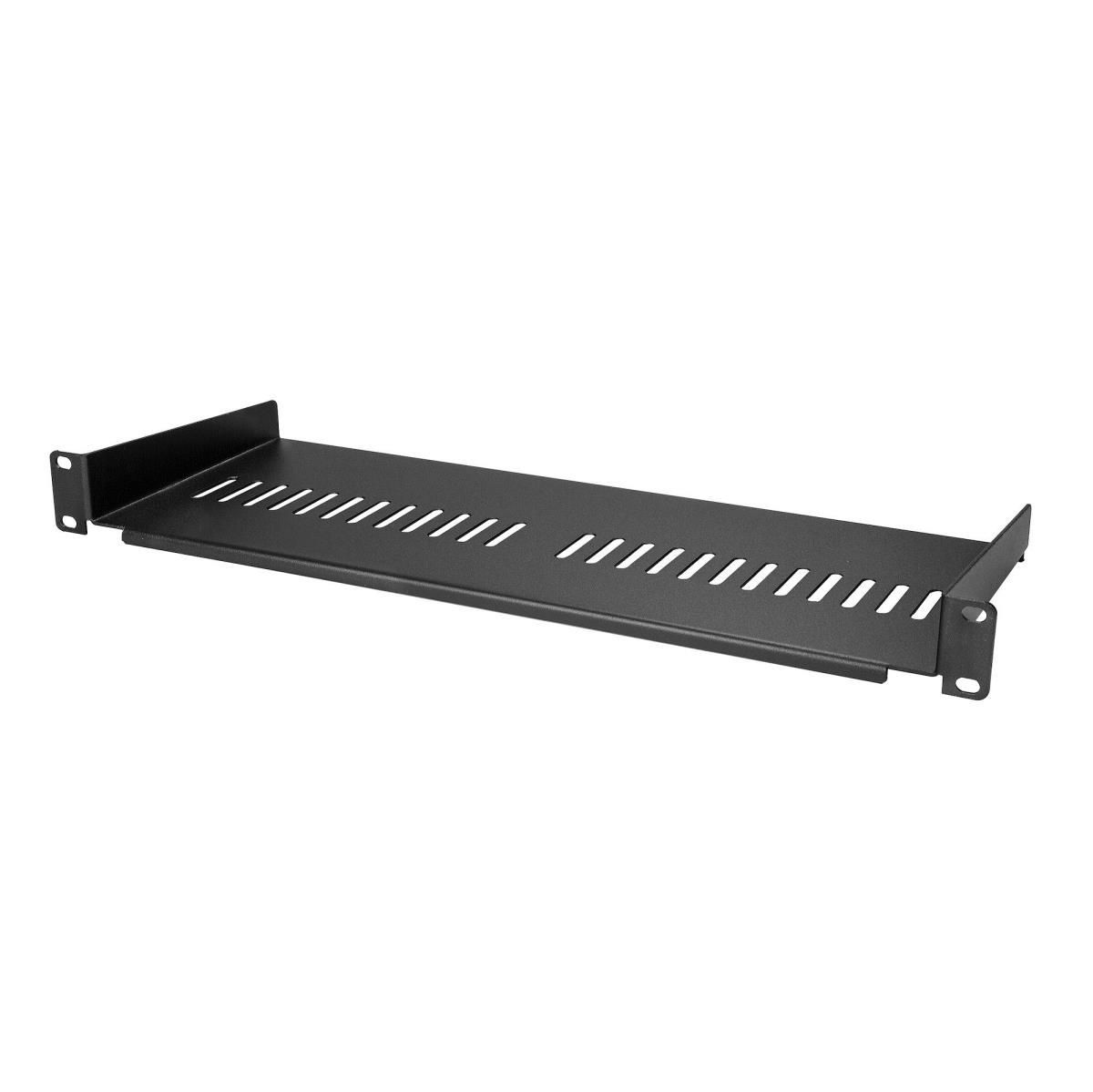 Vented 1u Rack Shelf - 7in 177.8 Mm Deep 1u Shelf - Vented