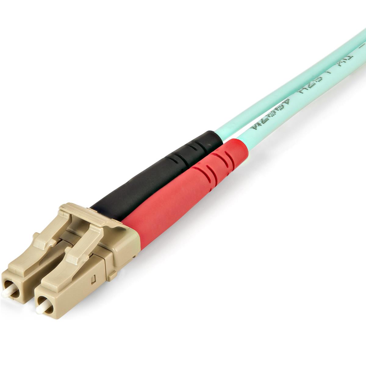 Om4 Fiber Optic Cable Lc To Lc Fiber Patch Cable - Blue 1m
