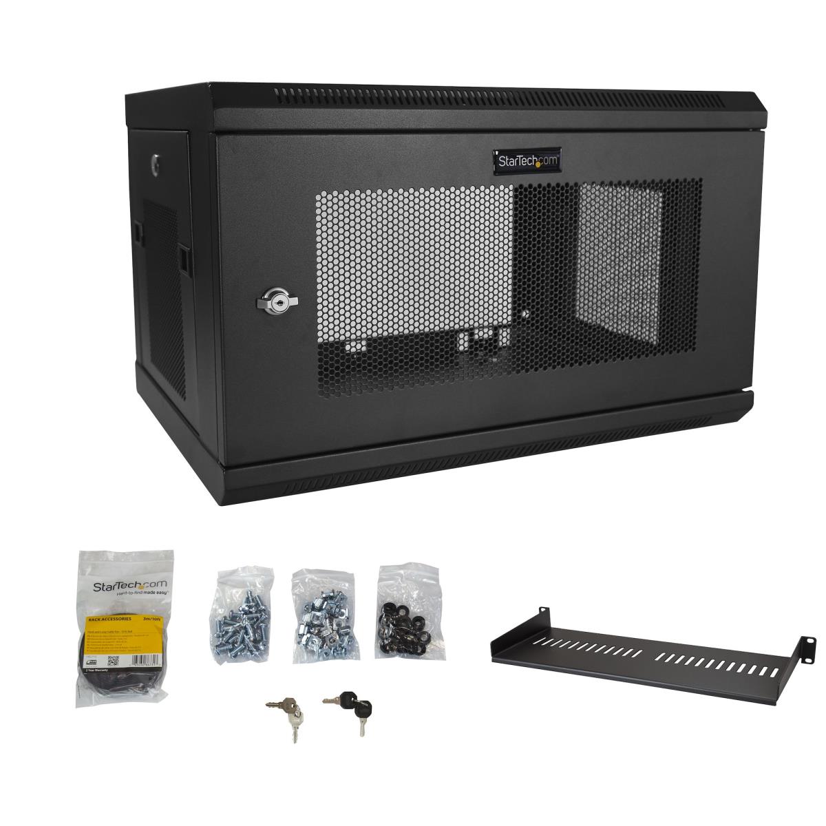 Wall Mount Rack 6u 6u - Wall Mount Server And Network Cabinet - 6u