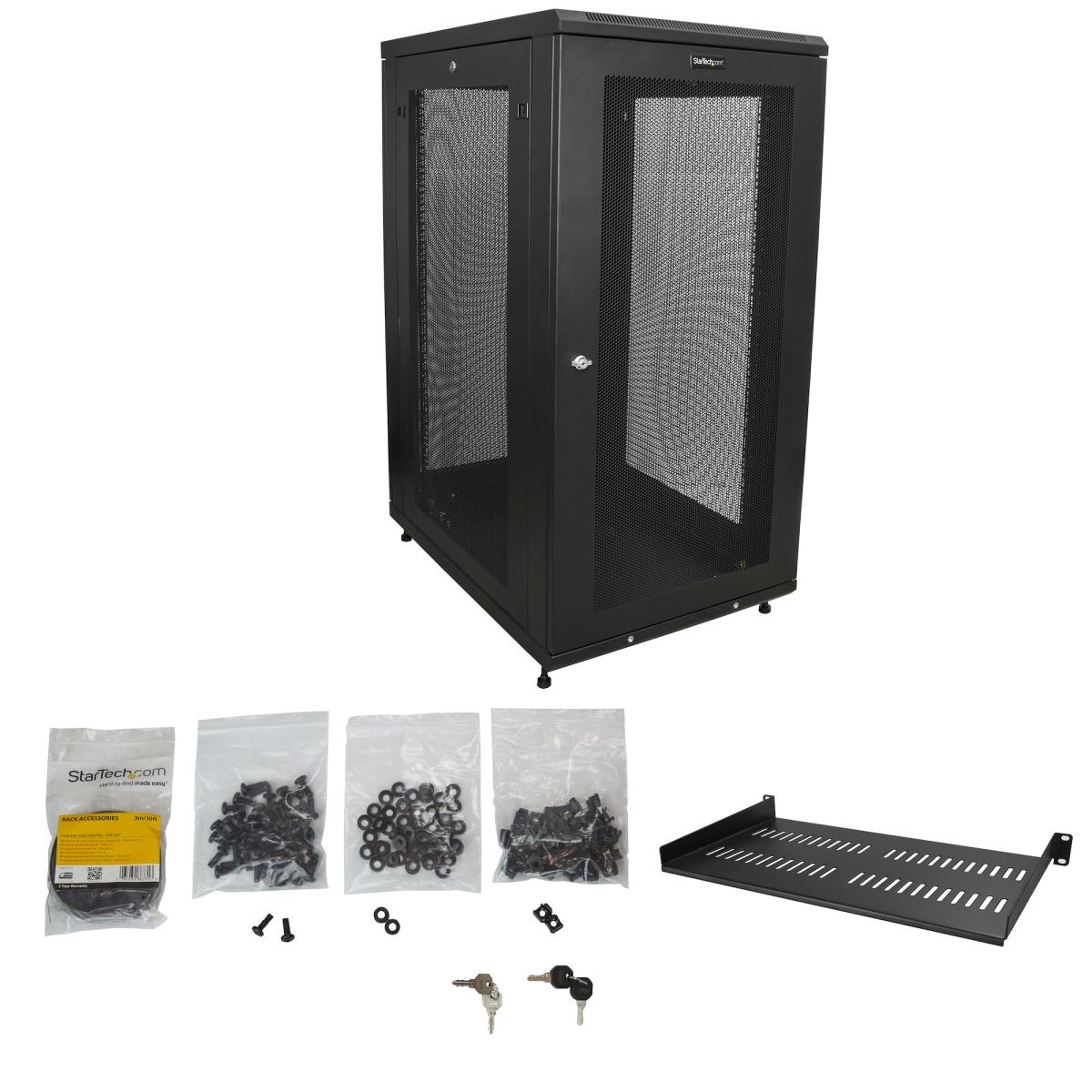 Server Cabinet Or Network Cabinet 24u - Server Rack Enclosure