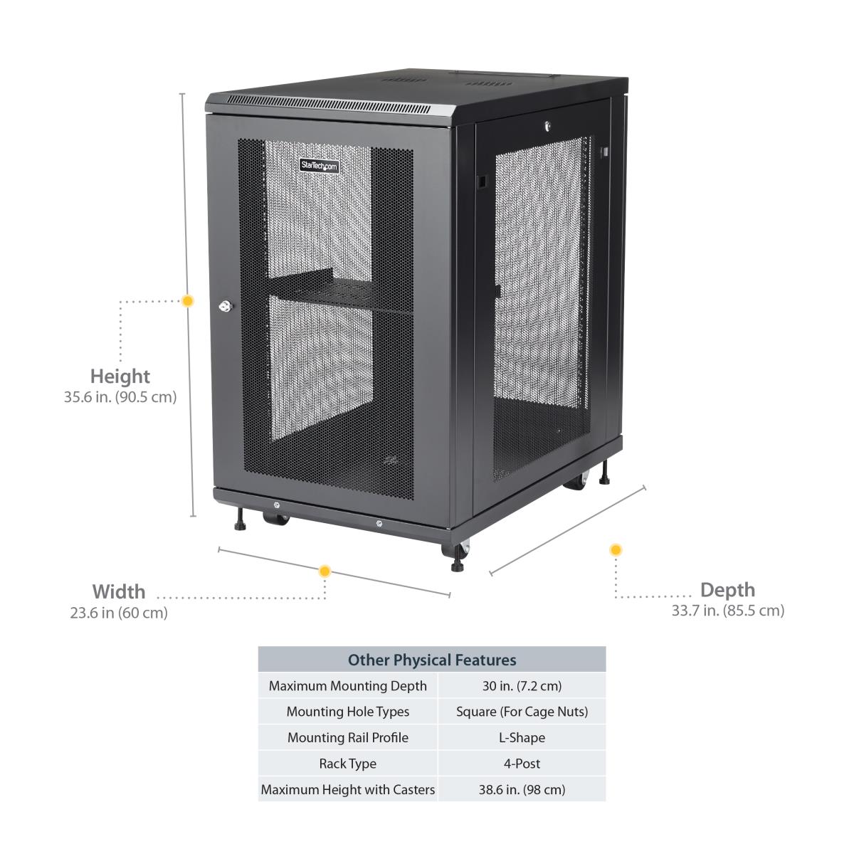 Server Rack-wardrobe Server With Depth Of 31in -18u