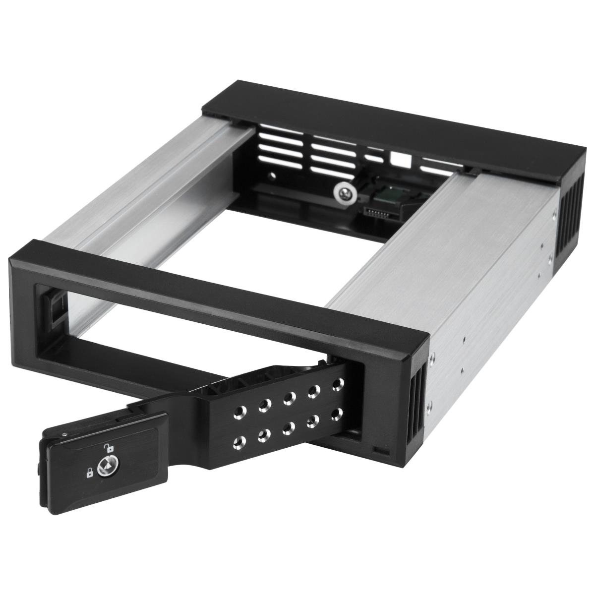 Hard Drive Hot Swap Bay 5.25in To 3.5in - For 3.5in Sata/SAS - Trayless