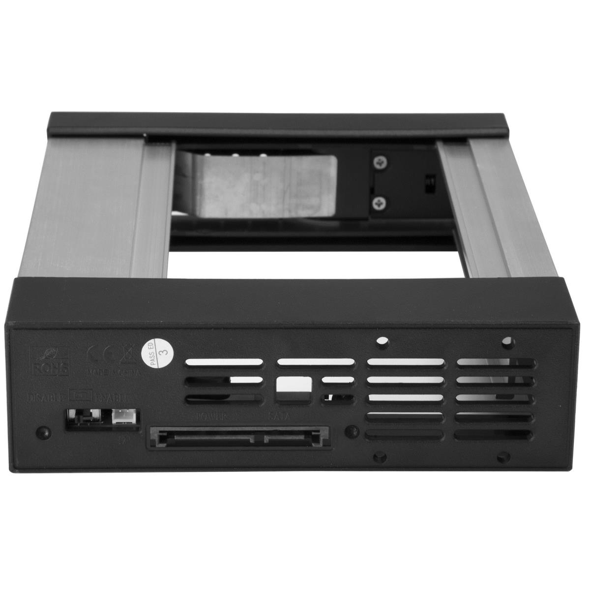 Hard Drive Hot Swap Bay 5.25in To 3.5in - For 3.5in Sata/SAS - Trayless