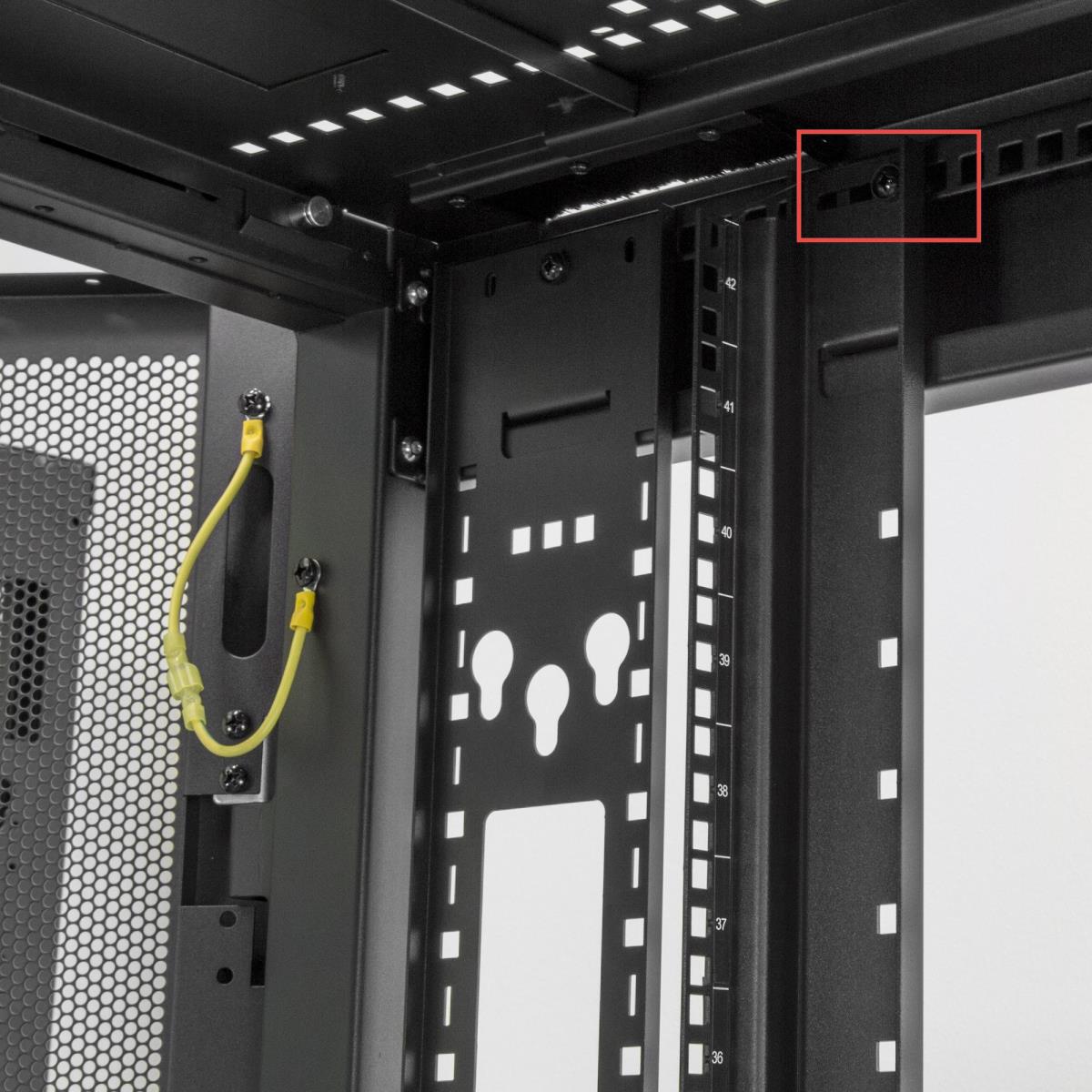 Server Cabinet Or Network Cabinet - Server Rack Enclosure 25u