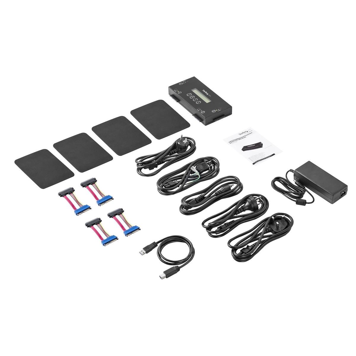 Hard Drive Eraser For 63.5 Or 88.9 Mm. SATA Drives - 4-bay