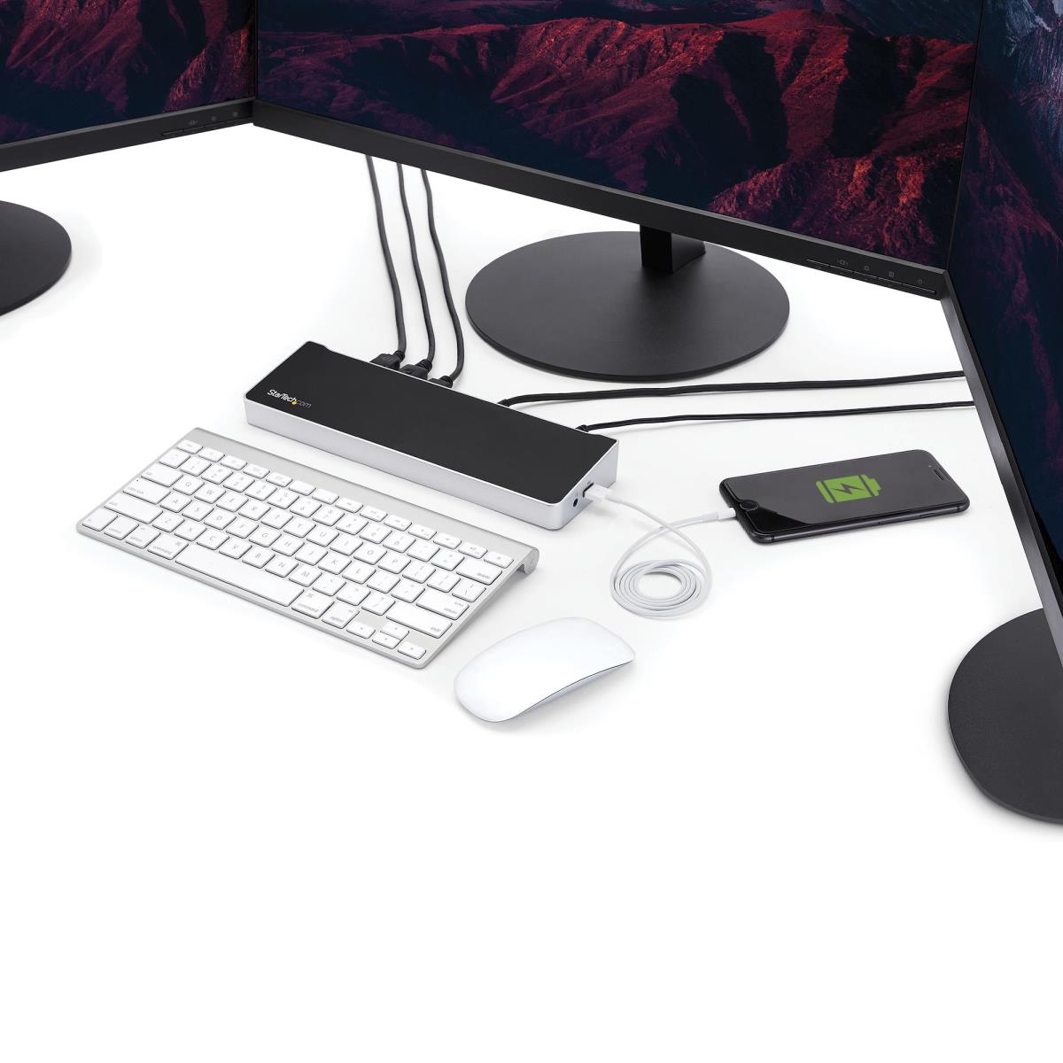 Docking Station - Triple Monitor 4k USB-c With 5x USB 3.0 Ports