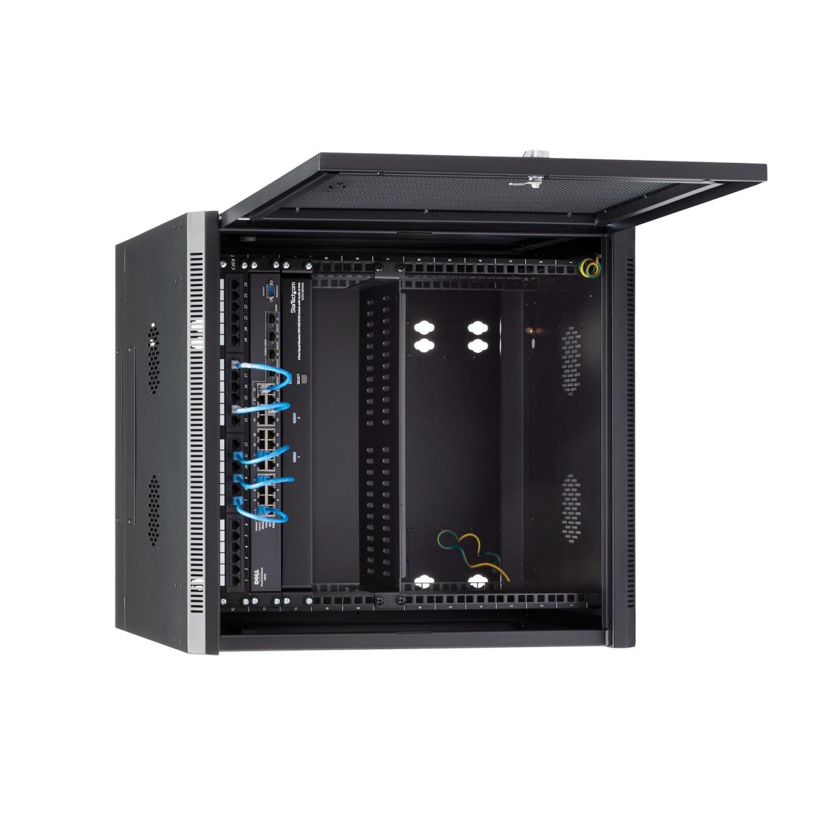Server Rack Cabinet 12u Wall-mount - 24in Deep - Hinged