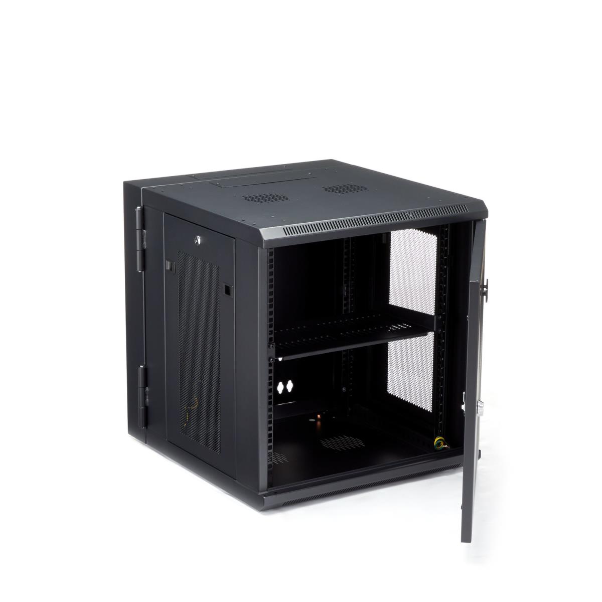 Server Rack Cabinet 12u Wall-mount - 24in Deep - Hinged