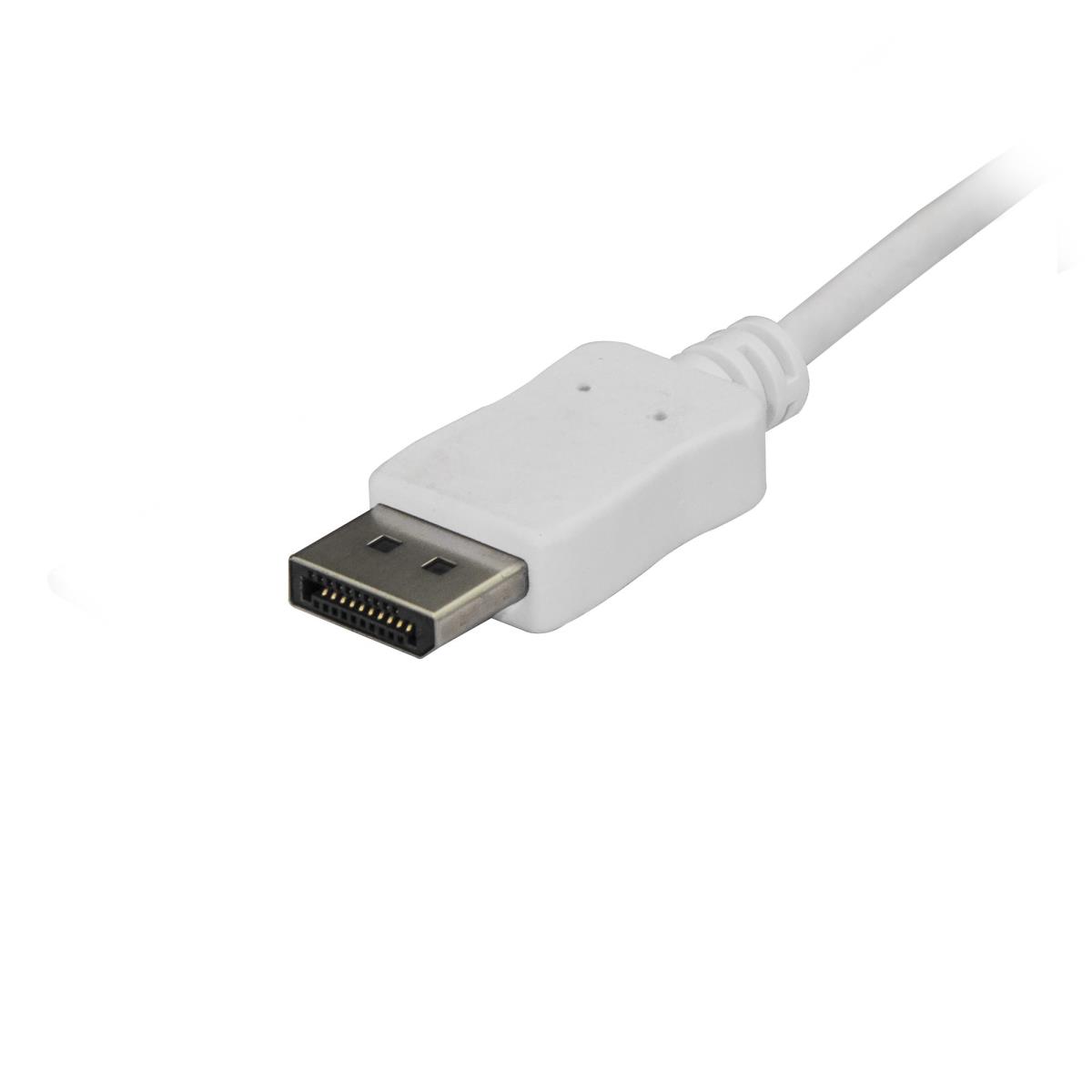 USB-c To DisplayPort Adapter Cable White - 2m