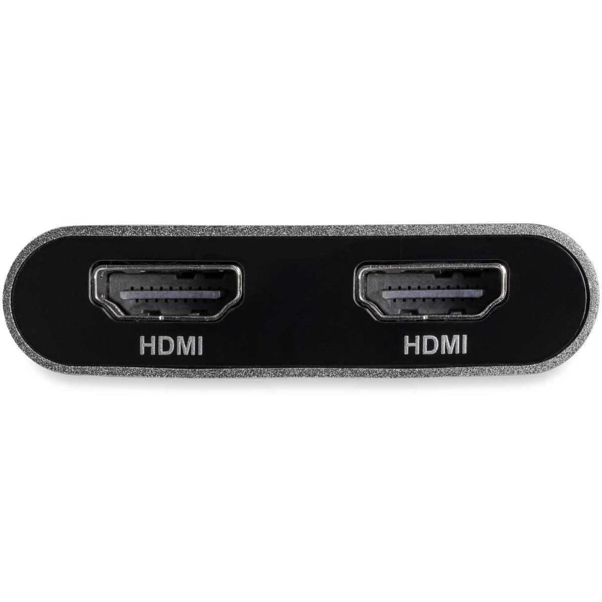 Thunderbolt 3 To Dual Hdmi Adapter - 4k 60hz - Mac And Windows Compatible