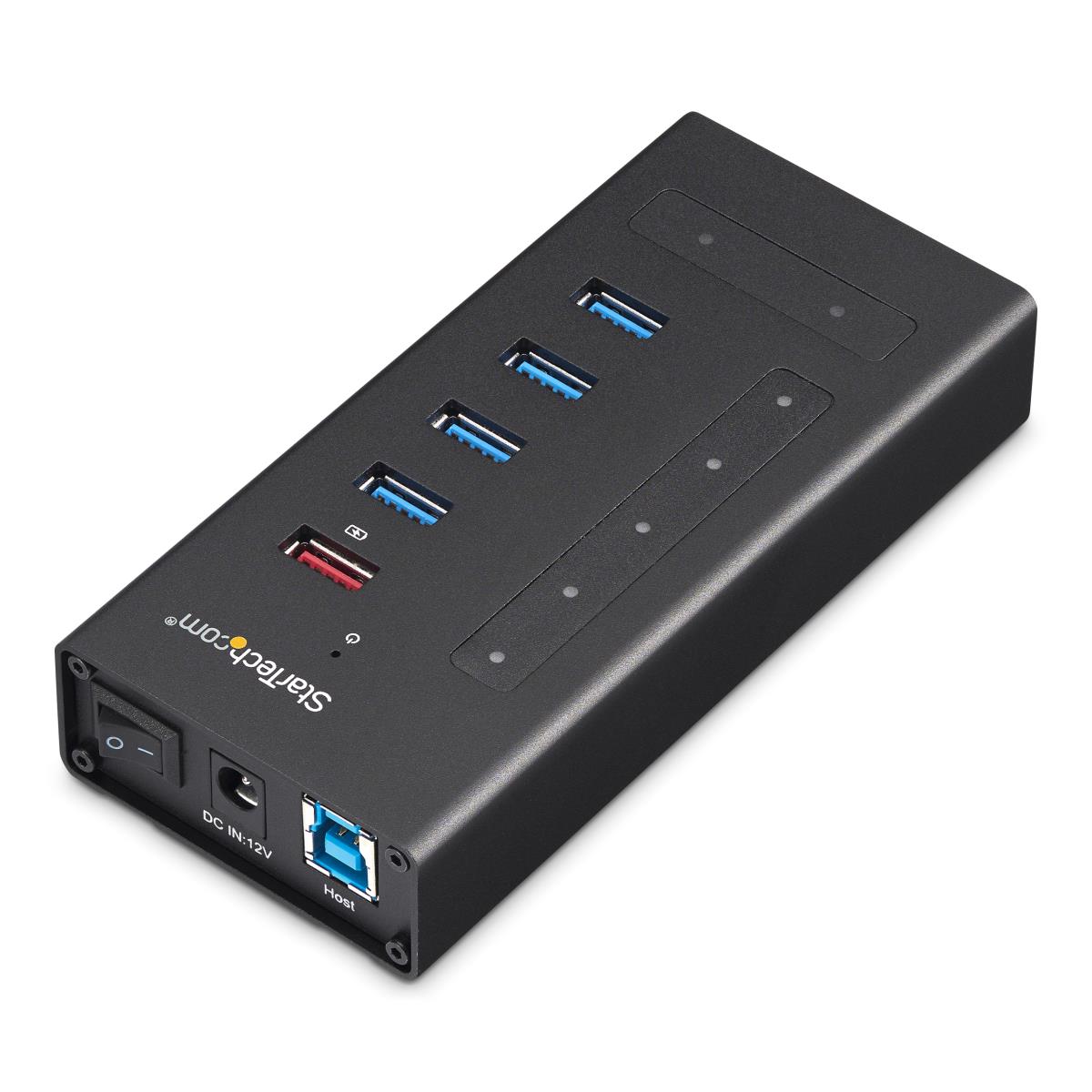 USB-c Hub 7-port - Metal - USB-c To 5x USB-a And 2x USB-c - USB 3.0