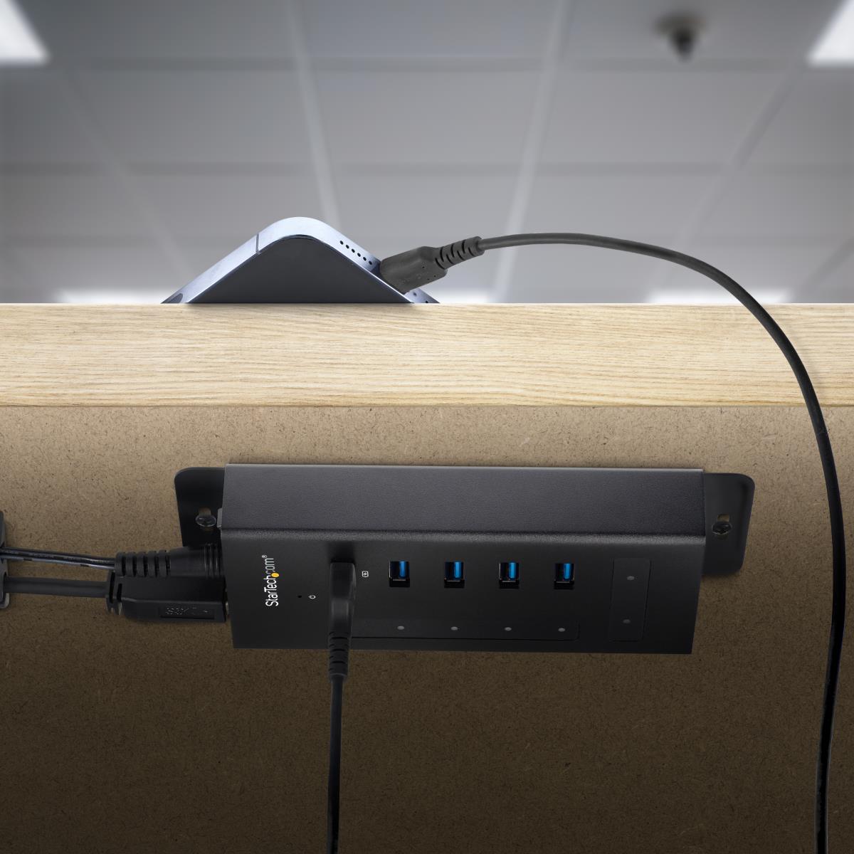 USB-c Hub 7-port - Metal - USB-c To 5x USB-a And 2x USB-c - USB 3.0