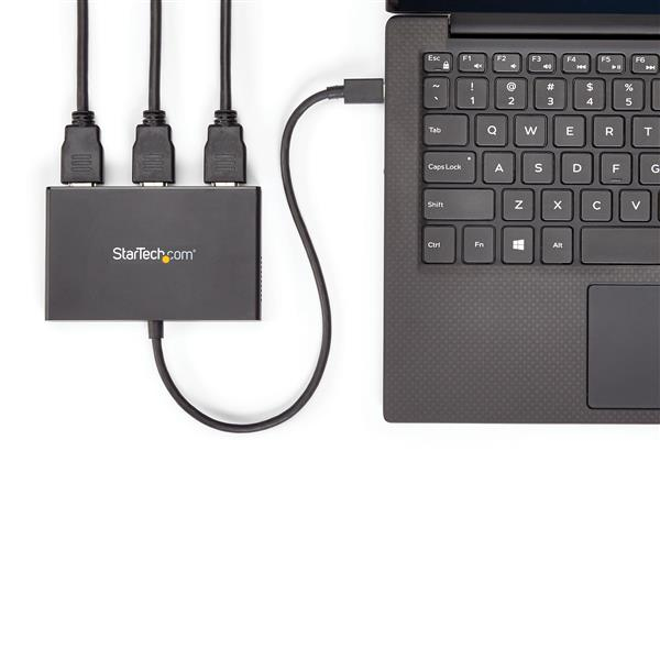 USB C To Hdmi Multi-monitor Adapter - 3-port Mst Hub