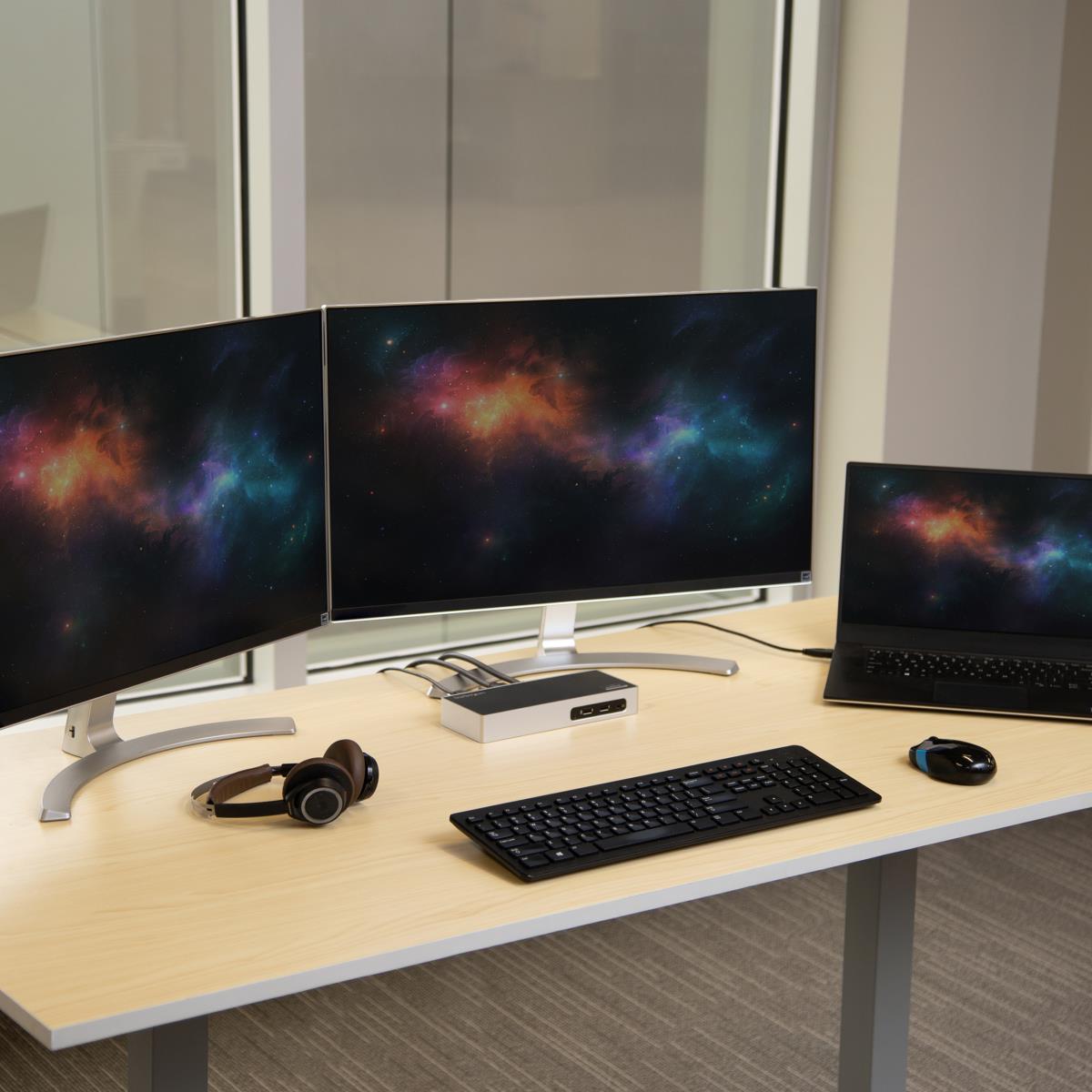 Docking Station - Dual Monitor Hdmi And DVI / Vga - USB 3.0
