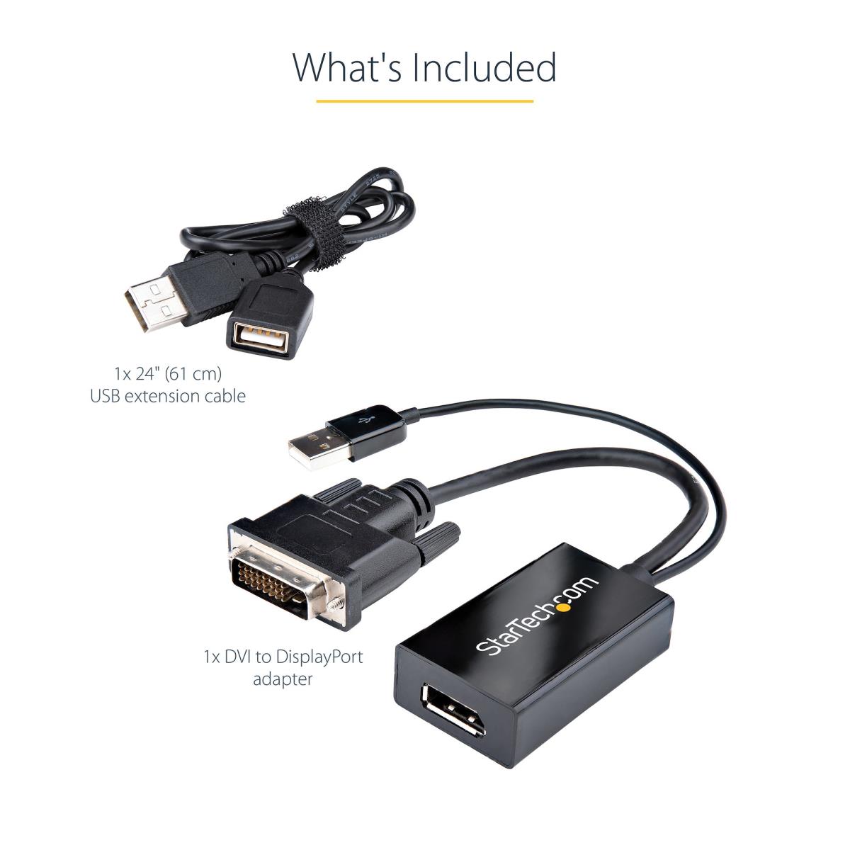 DVI-d To Dp Video Adapter - DVI To DisplayPort Converter