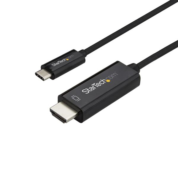 USB C To Hdmi Cable - 4k At 60 Hz - Black  -  2m